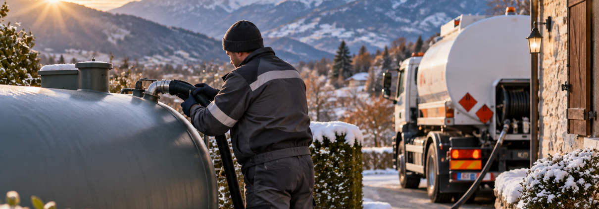 Livraison de fioul à domicile en zone montagneuse avant l’hiver